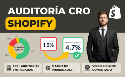 Auditoría CRO – Shopify