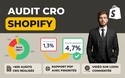 Audit CRO – Shopify