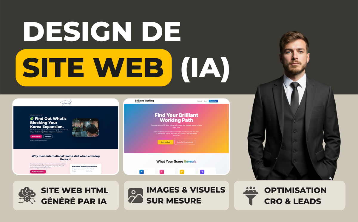 - Website with AI
