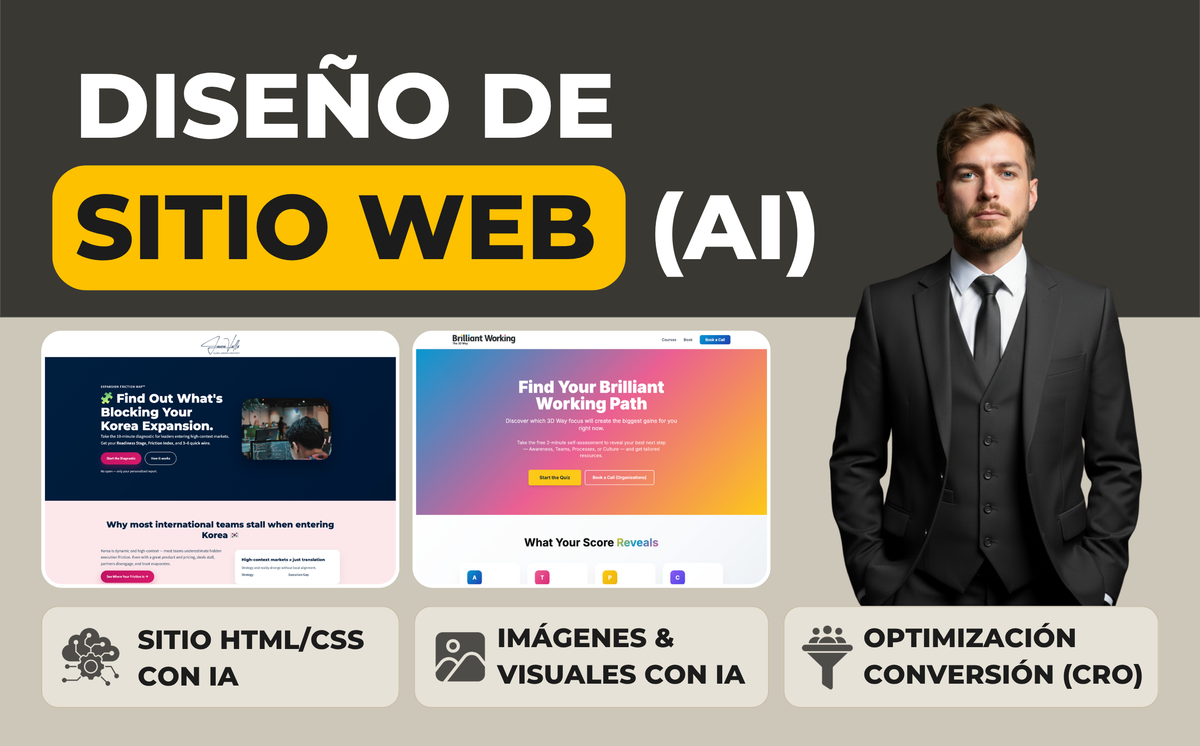 - Website with AI