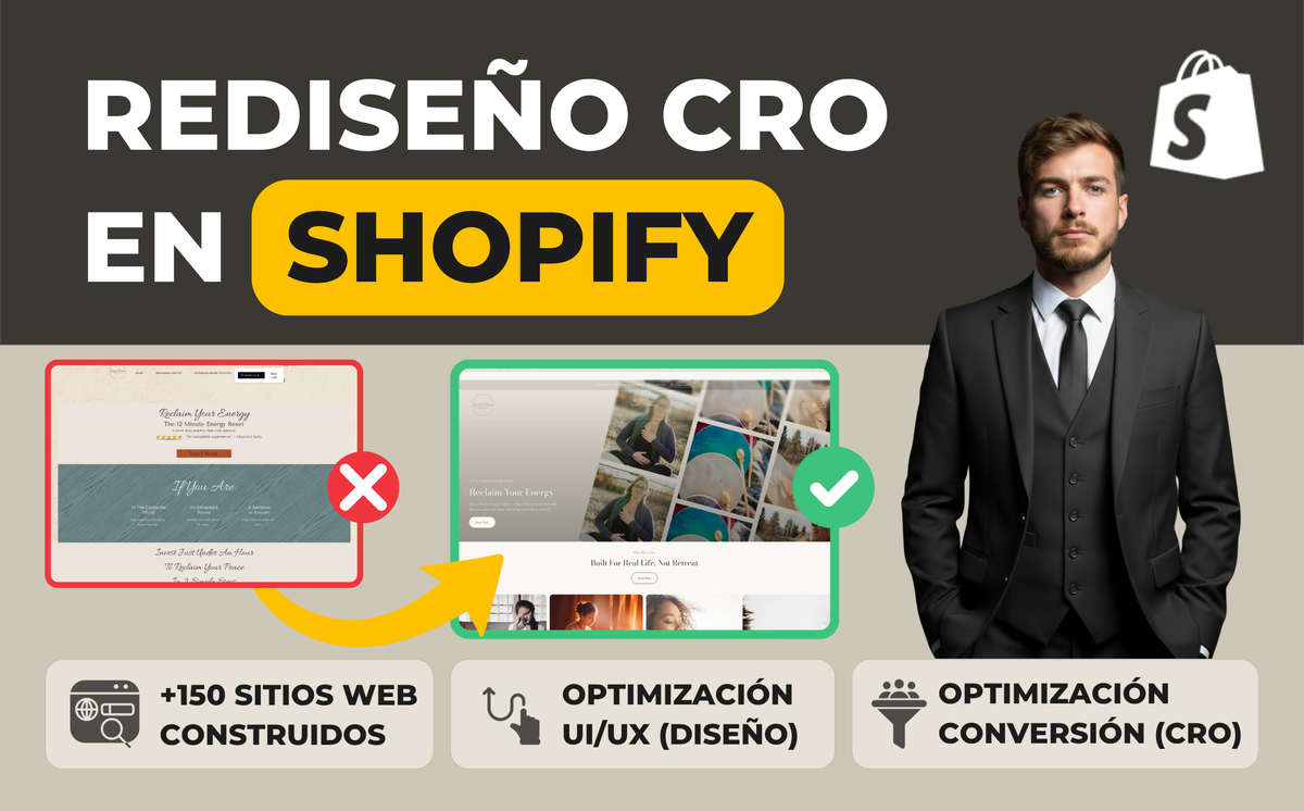 - Redesign Shopify